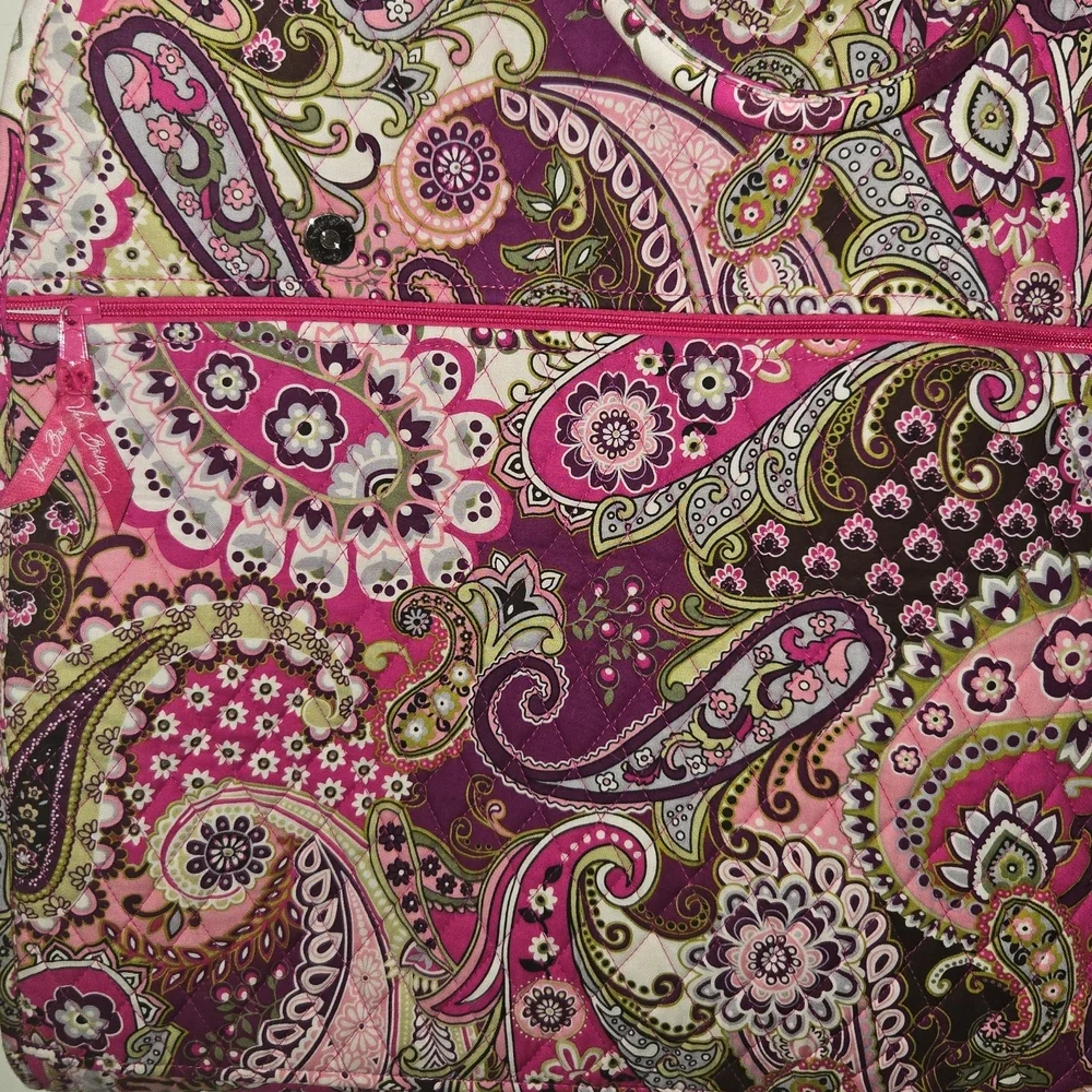 Paisley Print Garment Bag